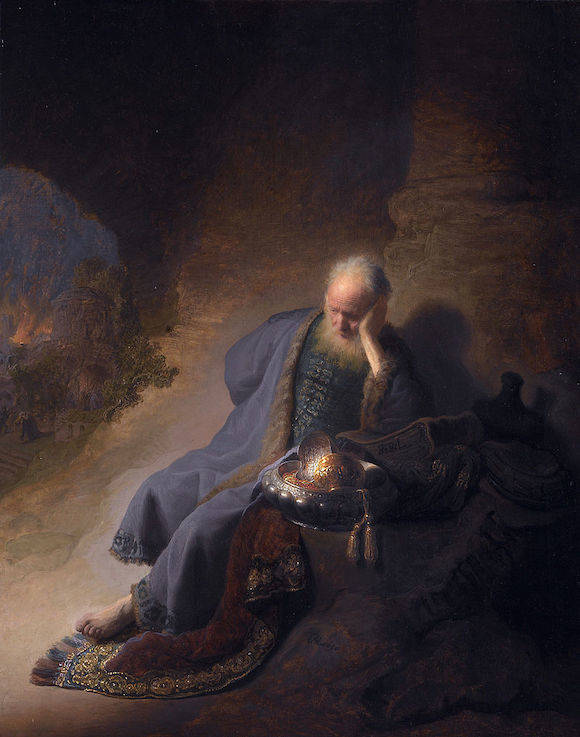 Rembrandt-Lamentacje Jeremiasza