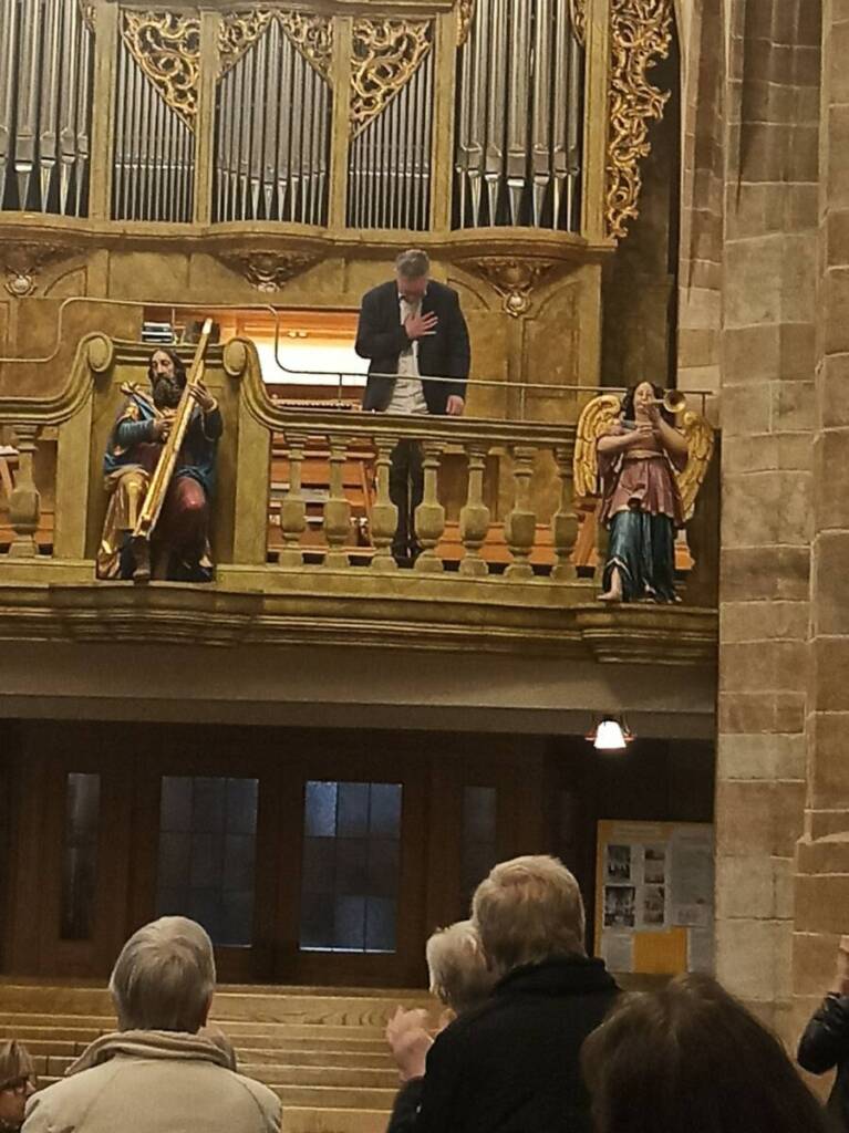 Koncert organowy Adama Załęskiego